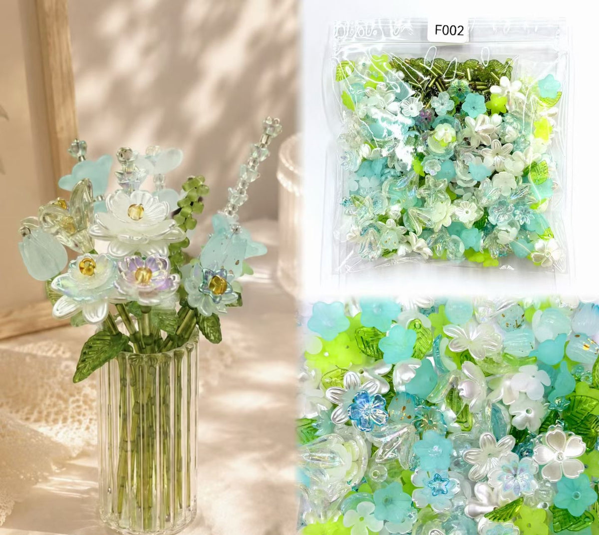 DIY Beaded Flower Kit for Adults