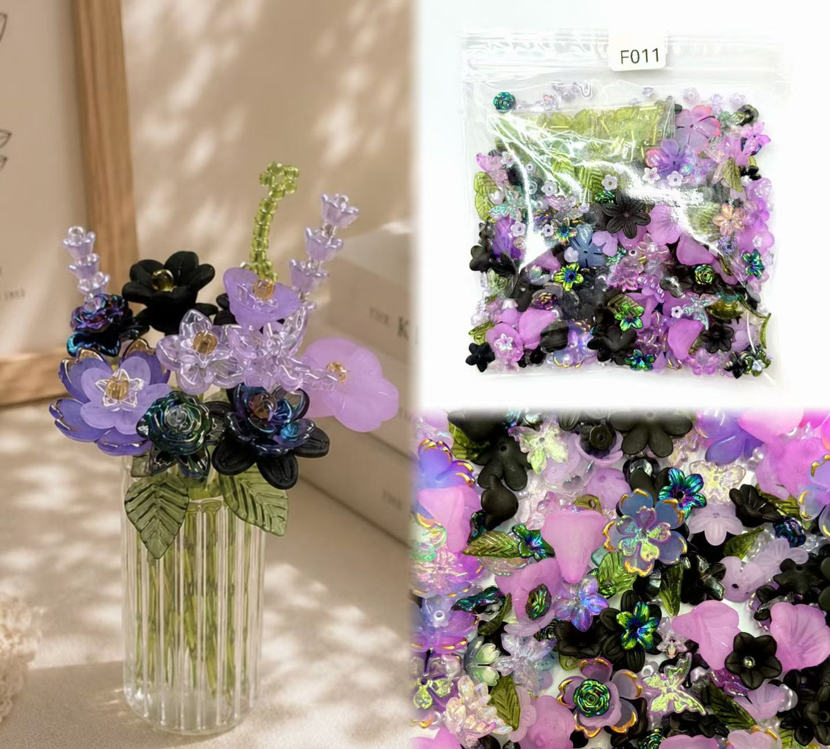 DIY Beaded Flower Kit for Adults