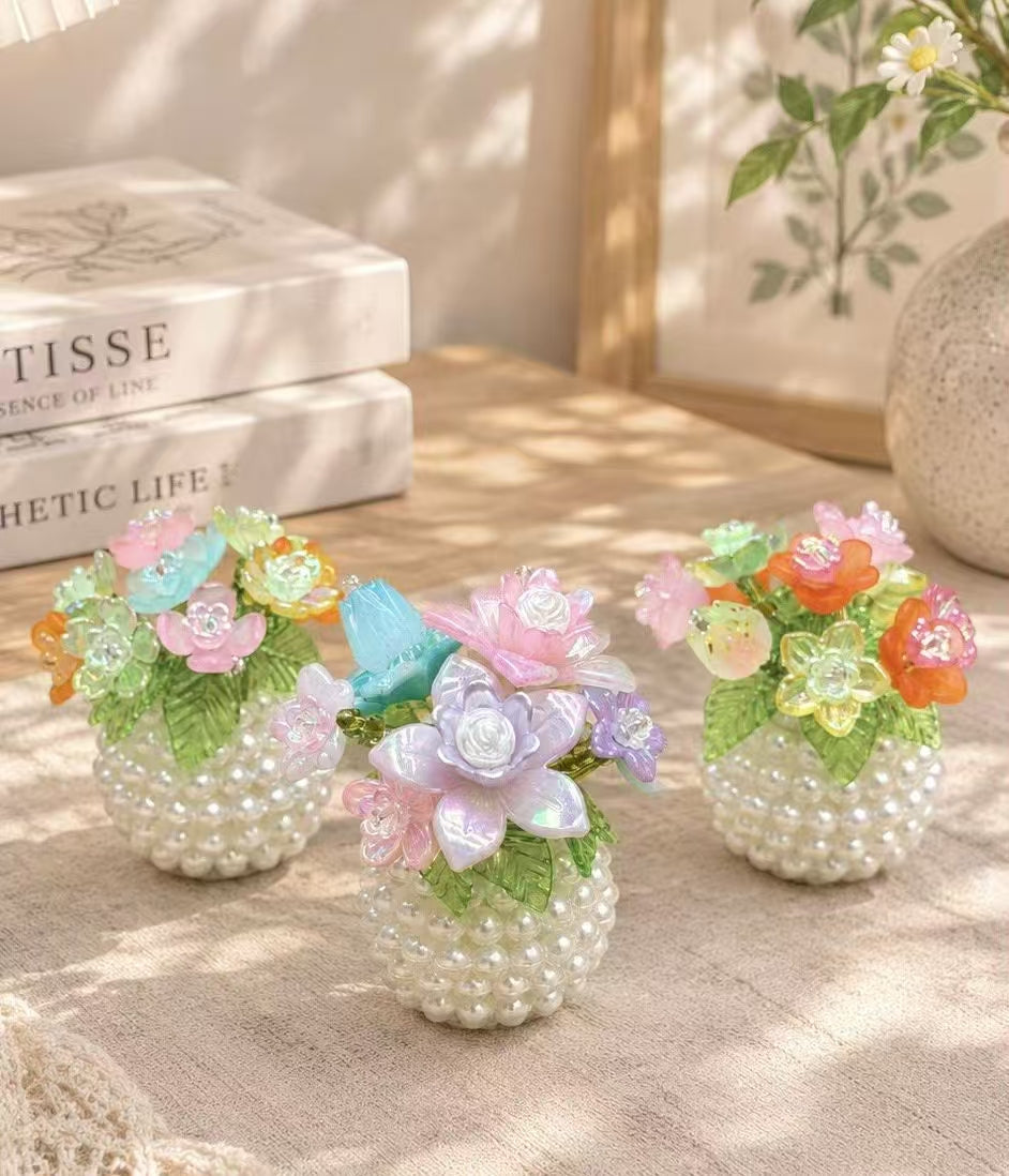 DIY Beaded Flower Kit for Adults